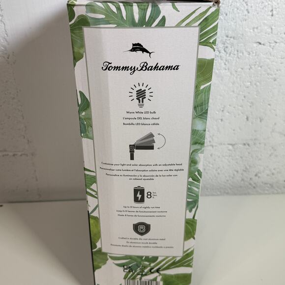 Tommy Bahama Solar LED Path Light (Pack of 6) New, open box - Picture 3 of 12